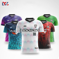 Maglia da Calcio 2026 Personalizzabile con Stampa Integrale, Taglie Grandi, Asciugatura Rapida, Tessuto Traspirante UPF 50+