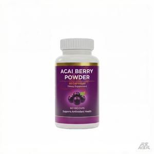 Astrawell Capsules d'extrait de baies d'açaï de qualité supérieure Antioxydant et stimulant immunitaire Capsules de baies d'açaï - Product Image 1