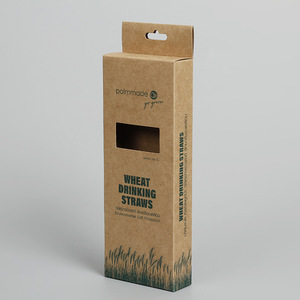 Boîtes pliantes en papier kraft personnalisées 350 g/m² Impression de logo Emballage général Vente directe d'usine Boîte en carton écologique - Product Image 2