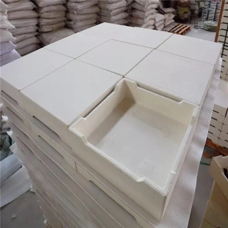 Alumina ceramic crucible Sagger for sintering lithium batteries