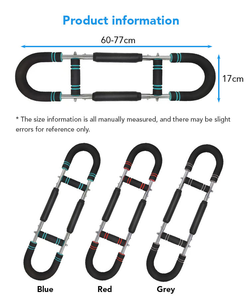 Xách Tay Kim Loại Bọt Có Thể Điều Chỉnh Điện Twister Thanh Trên Cơ Thể Sức Mạnh Twister Cánh Tay Exerciser Ngực Expander Đùi Thạc Sĩ Cơ Bắp - Product Image 5