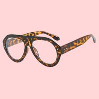 Gafas de lectura con montura redonda completa y filtro de luz azul para mujer, gafas ópticas de alta calidad para personas mayores.