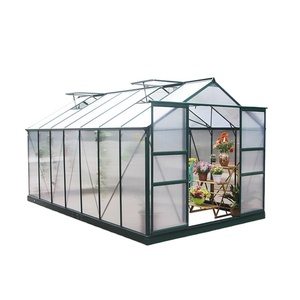 Patio trasero Sunroom Policarbonato Plástico <span class=keywords><strong>Pequeño</strong></span> Vintage Invierno Mini Jardín <span class=keywords><strong>Invernadero</strong></span> para la venta - Product Image 5