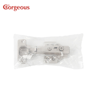 Accessoires réglables pour portes d'armoires de cuisine : Charnières dissimulées en fer, magnifiques, avec fermeture hydraulique douce 2D 3D