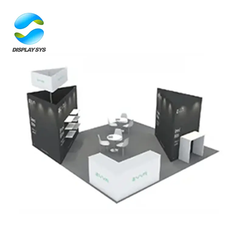 aluminum 10x10 extrusion exhibition booth portable trade show promotion cou