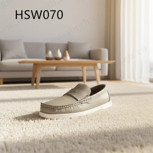 ZYF, <span class=keywords><strong>Scarpe</strong></span> da <span class=keywords><strong>Barca</strong></span> in Pelle Goffrata di Alta Qualità per Eventi Sociali, Stile Mascherato, Suola Antistress, Colore Verde, HSW070 - Product Image 2