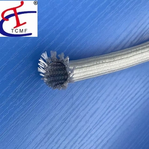 เชือกฉนวนกันความร้อนสำหรับเตาอบอุณหภูมิสูง Tongchuang <span class=keywords><strong>TCMF</strong></span> <span class=keywords><strong>TCMF</strong></span>-GW01 ทำจากใยแก้ว E-Glass ขนาดเส้นผ่านศูนย์กลาง 5-30 มม. ทนความร้อนได้ถึง 600 องศาเซลเซียส - Product Image 2