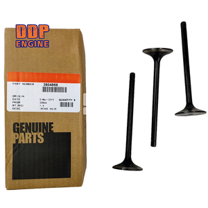 เครื่องจักรก่อสร้าง3804866 4975848 3093476 3094157วาล์วเครื่องยนต์ดีเซลช่องรับเข้าสำหรับ QST30-G5 QST30 Cummins - Product Image 3