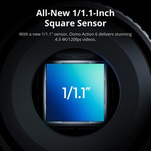 กล้องแอคชั่น Osmo Action 6 รุ่นมาตรฐาน ชุดคอมโบ 4K 120fps พร้อมรูรับแสงปรับได้ และหน่วยความจำในตัว 50GB สำหรับกีฬา - Product Image 6