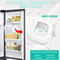 DA97-12594A Nouveau joint d'étanchéité manuel pour bac à glace de réfrigérateur domestique 220V, support français en caoutchouc pour hôtels