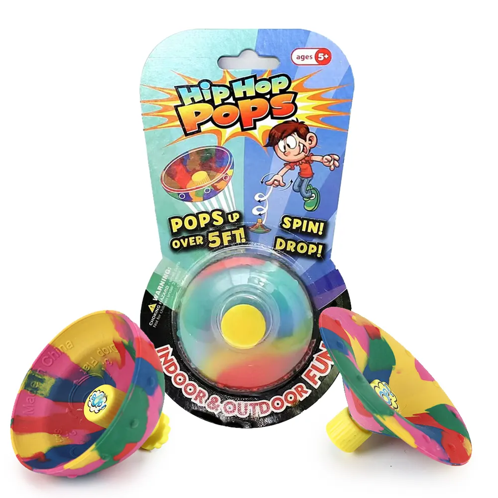 HW 2023 regalo caldo ciotola rimbalzante giocattoli nuovo trend Hip hop Pops jump up 5 piedi di gomma che rimbalza palla agitarsi giocattolo per bambini