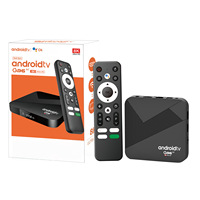 Boîtier TV Android 14 Q96 V09 4K 8K Ultra HD HDR10+ Lecteur multimédia intelligent avec WiFi double bande et fonction Screen Cast