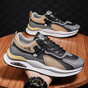 Zapatillas Deportivas Transpirables con Cordones para Hombre 2025, con Amortiguación para Otoño/Invierno, para Caminar, Viajar, Uso Casual - Product Image 3