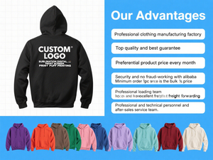 Sudadera de cuello alto personalizada con bordado, de algodón suave, estilo streetwear, jersey oversize de forro polar para mujer - Product Image 6