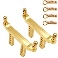Piezas Metálicas de Mejora para Coche de Control Remoto de Alta Velocidad 1/16 16102: Carrocerías Delanteras y Traseras y Pilares