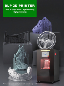Nouvelle grande machine d'impression 3D DLP à résine UV 1910, haute performance, connectivité USB, garantie 1 an, pour bijoux, jouets, dentaire et usage domestique - Product Image 3