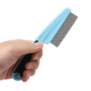 KingHon Protect <b>Flea</b> <b>Comb</b> for Cats <b>Dogs</b> Pet Stainless Steel Comfort <b>Flea</b> Hair Grooming Tools Deworming Brush Hair Fur Remove - Product Image 4