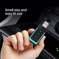 Mini Adaptador Inalámbrico USB con Asistente de Voz CarPlay y WiFi de 5GHz, Material ABS, 1 Año de Garantía, Compatible con Apple