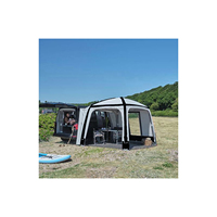 Auvents gonflables de luxe pour camping-car, en tissu Oxford, résistants aux UV, imperméables, pour 3-4 personnes, utilisation quatre saisons, installation rapide