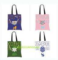 Sac en toile pour femmes, sac de rangement réutilisable, sac de shopping personnalisé, sac à bandoulière pour voyage et usage quotidien