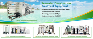 Usine de dessalement d'eau de mer Movalbe 300 T/D, traitement par osmose inverse de l'eau saumâtre souterraine en bord de mer avec récupération d'énergie - Product Image 4