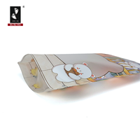 Pochette debout étanche à l'humidité imprimée sur mesure Emballage alimentaire en plastique mylar Joint de verrouillage à fermeture éclair pour biscuit collation Sacs en plastique personnalisés