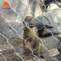 Filet anti-oiseaux pour enclos de zoo, clôture pour cages de tigres, grillage pour volières, maille en câble d'acier inoxydable flexible