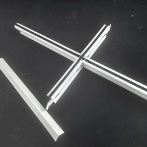 Système de suspension de plafond en grille T prépeinte, durable, ignifuge et antirouille, pour grandes usines, avec contrôle qualité strict, vente en gros - Product Image 1