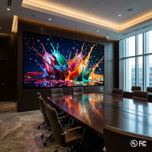 Panel de Pantalla LED de Alta Resolución para Interiores con Servicio Frontal 100% P1.25 P1.5 P1.8 P2.0 P2.5 para Vestíbulos Corporativos OEM - Product Image 4