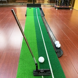 Outil de pratique de <span class=keywords><strong>Golf</strong></span> de haute qualité pour enfants tapis vert artificiel pour <span class=keywords><strong>Golf</strong></span> <span class=keywords><strong>Mini</strong></span> outil de pratique de tige de poussée intérieur extérieur - Product Image 3