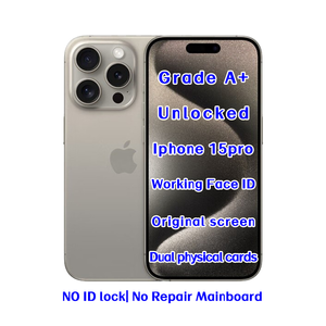 <span class=keywords><strong>iPhone</strong></span> 15 Pro 128 Go débloqué en titane naturel, smartphone 5G A17 Pro, <span class=keywords><strong>prix</strong></span> d'usine, fournisseur de téléphones mobiles, stock en gros - Product Image 1