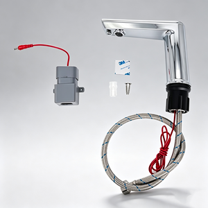 Nuevo Grifo de Lavabo Automático Todo en Uno con Sensor Táctil, Válvula de Cerámica, Acabado Cromado, Hecho de Aleación de Zinc - Product Image 1