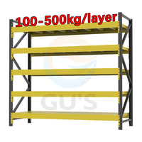Étagères de Rangement Métalliques Légères à 4 Niveaux en Acier, Protection Anti-Corrosion, pour Usage Domestique, Garage et Entrepôt