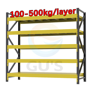 Nhiệm Vụ Ánh Sáng 4-Tier Thép Kim Loại Lưu Trữ Giá Kệ Ăn Mòn Bảo Vệ Nhà Và Nhà Để Xe Kệ Cho Kho Sử Dụng - Product Image 2