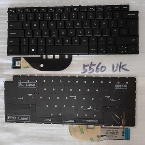Claviers d'ordinateur portable US UK pour <span class=keywords><strong>Dell</strong></span> <span class=keywords><strong>Precision</strong></span> 5550 5560 <span class=keywords><strong>5570</strong></span> 5580 6670 5750 5770 9720 Royaume-Uni Clavier 5560 Clavier d'ordinateur portable UK - Product Image 3