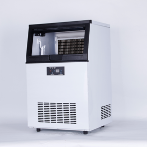 Meilleure vente 80kg de machine à glace électrique refroidie par air en acier inoxydable à sortie quotidienne - Product Image 4