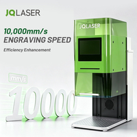Graveur laser double source JQ LASER 50W Fibre 40W Diode pour gravure sur métal et non-métal