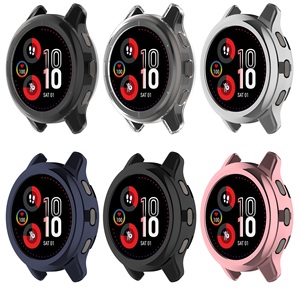 Protector de pantalla Estuche de reloj de TPU suave galvanizado para <span class=keywords><strong>Garmin</strong></span> <span class=keywords><strong>Venu</strong></span> <span class=keywords><strong>2</strong></span> <span class=keywords><strong>Plus</strong></span> Estuche protector - Product Image 3