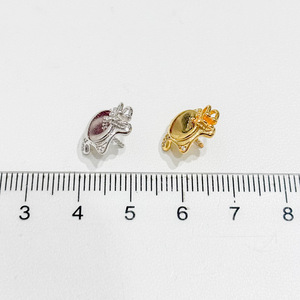 จี้เงินแท้ S925 พร้อมลูกปัดขนาด 10-13 มม. สำหรับทำสร้อยคอแฟชั่น DIY รุ่น 31108-อะไหล่เปล่าสำหรับสร้างลุคเฉพาะตัวของคุณ - Product Image 4