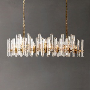 <span class=keywords><strong>Lustre</strong></span> suspendu en cristal avec branches dorées et argentées, style moderne, pour salon - Product Image 4