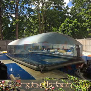 <span class=keywords><strong>Couverture</strong></span> de <span class=keywords><strong>piscine</strong></span> gonflable en PVC dôme étanche à l'air résistant aux UV taille personnalisable Double usage (<span class=keywords><strong>piscine</strong></span>/balle) <span class=keywords><strong>couverture</strong></span> de fête en plein air - Product Image 1