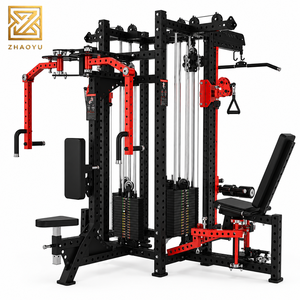 ZY-Wholesale Máquina de Gimnasio Multifuncional Comercial de Cuatro Estaciones, Máquina de Entrenamiento Funcional con Cables Cruzados, Equipo de Entrenamiento de Fuerza - Product Image 3