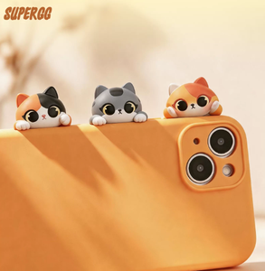 Supergo <span class=keywords><strong>Picoco</strong></span> Cuddle Mini Cat Blind Box, Caja de Exhibición Completa, Lindos Gatitos Coleccionables, Mini Figuras, Decoración de Escritorio, Regalo, Juguetes Sorpresa - Product Image 3