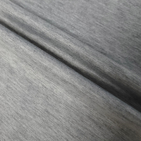 Tissu polaire en jersey simple filé fiable et bon marché avec membrane 100% polyester pour manches longues