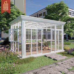 Moderna Cubierta de Patio de Aluminio para Uso en Exteriores en Villas y Porches, Diseño de Doble Vidrio Templado, <span class=keywords><strong>Precio</strong></span> Competitivo, Solárium - Product Image 1