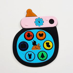 Mordedor Portátil de Silicona de Grado Alimenticio, Juguete de Pelota para Acalmar al Bebé, Regalo para Bebés, Artículos para la Dentición de Madres y Bebés - Product Image 4