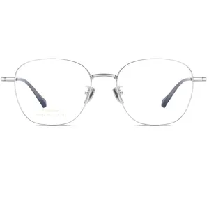 FEROCE kacamata Titanium bingkai optik, kacamata desainer mewah kualitas tinggi