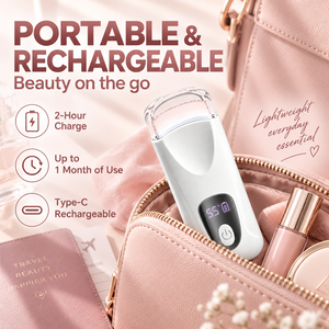 3 Heat Level Heated Eyelash Curler USB Rechargeable Electric Lash Curler Digital Display Portable <b>Beauty</b> <b>Tool</b> - Product Image 5