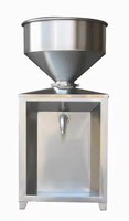 Machine de remplissage de pâtes en acier inoxydable 304, alimentée pneumatiquement, pour le conditionnement de pâtes alimentaires