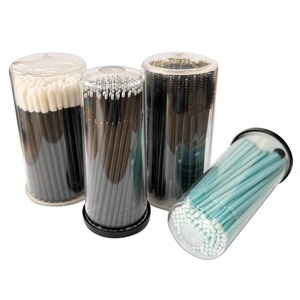 Einweg-Wimpern verlängerung bürsten mit Wimpern tuschen bürste Flusen freier Applikator und Mikro faser bürste - Product Image 5